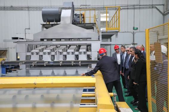 埃及高级代表团访问尊龙抖圈官网